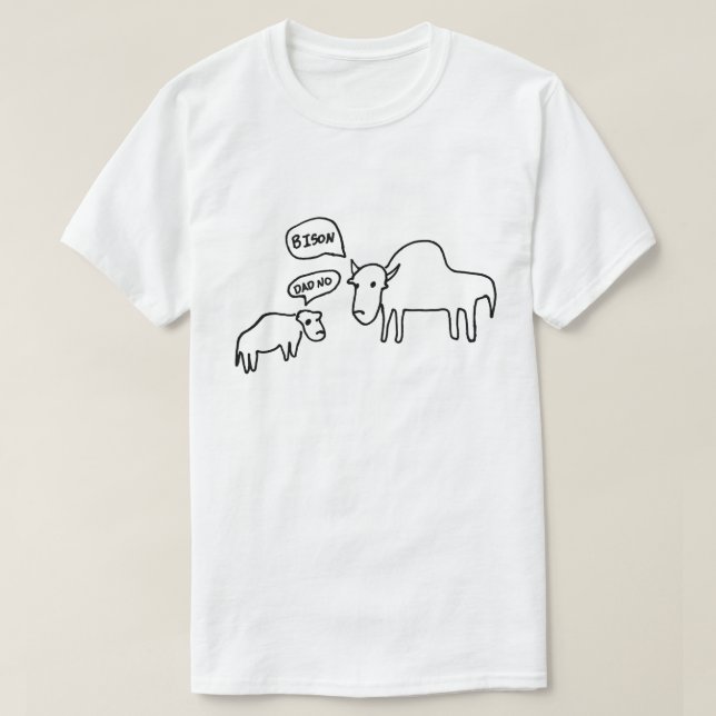 Bison T-Shirt Light (Design Front)