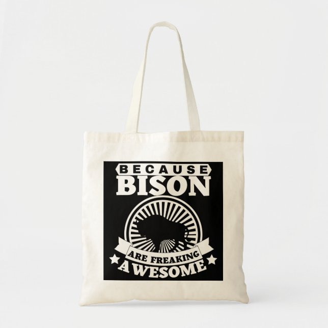 BISON TOTE BAG (Front)