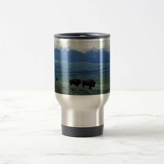 Bison Travel Mug (Center)