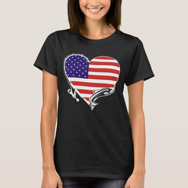 Bison, USA T-Shirt (Front)