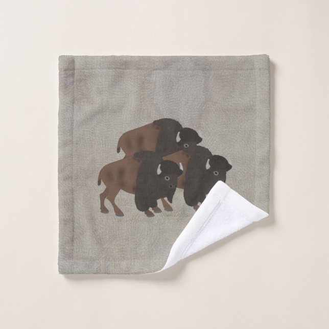 Bison Wash Cloth (Wash Cloth)
