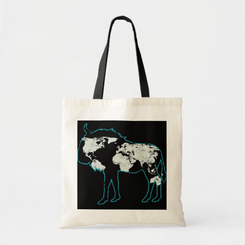 Bisons Buffalo Farmer Animal Nature Cattle Cow Tote Bag