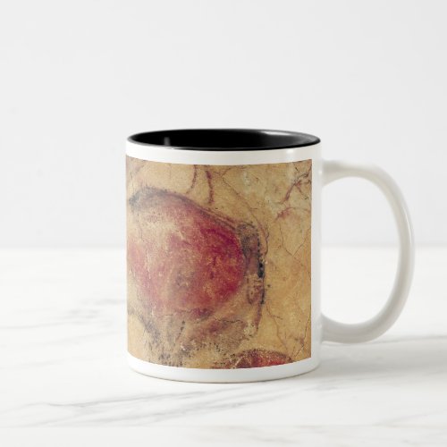 Bisons from the Caves at Altamira c15000 BC Two_Tone Coffee Mug