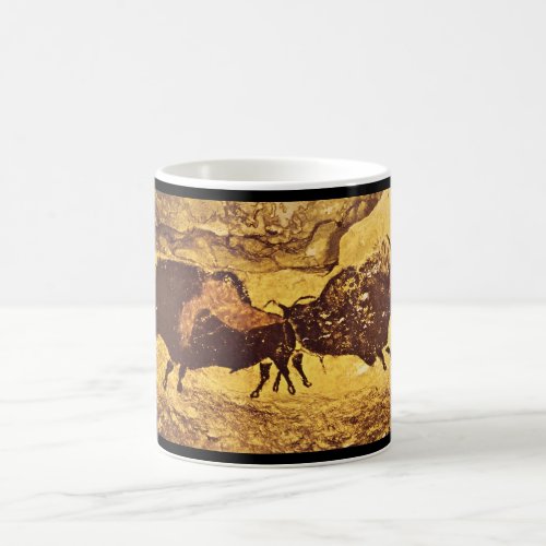 Bisons Lascaux Dordogne_Art of Antiquity Coffee Mug
