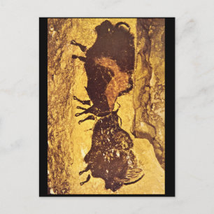 Bisons', Lascaux, Dordogne_Art of Antiquity Postcard