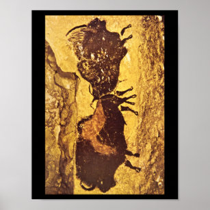Bisons', Lascaux, Dordogne_Art of Antiquity Poster