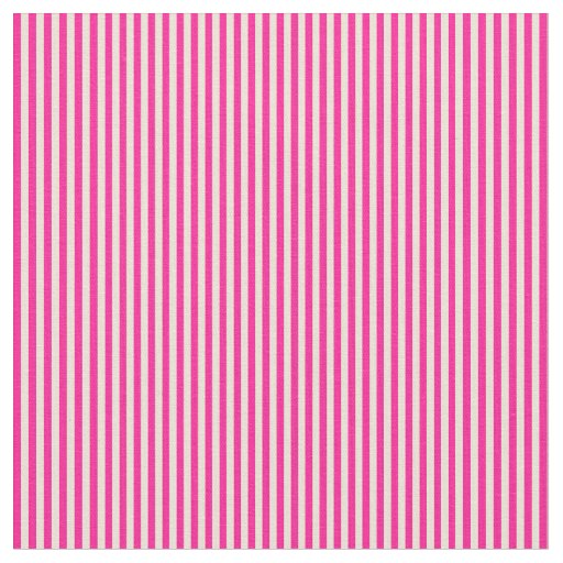 Bisque and Deep Pink Pattern Fabric