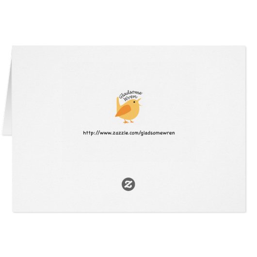 Bisque Dolls by Fireplace Card - Blank (Back Horizontal)