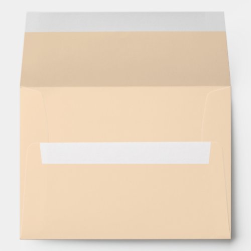 Bisque  solid color  envelope