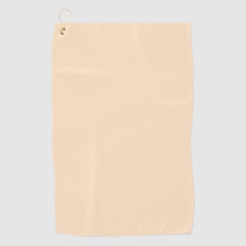 Bisque solid color  golf towel