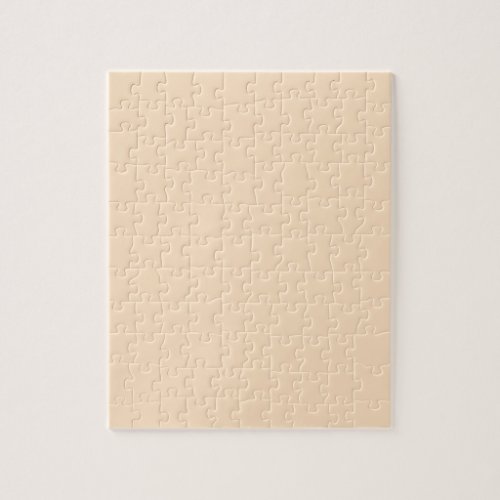 Bisque solid color  jigsaw puzzle