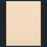 Bisque  (solid color)  letterhead<br><div class="desc">Bisque  (solid color)</div>