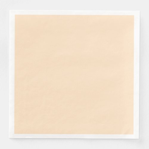 Bisque  solid color  paper dinner napkins