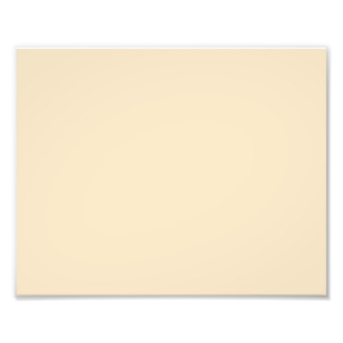 Bisque  solid color  photo print