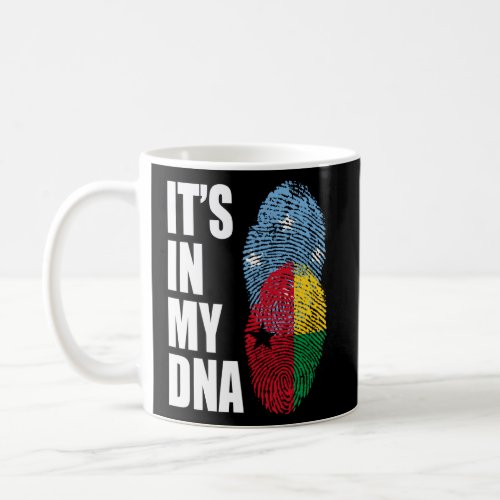 Bissau Guinean And Micronesian Mix DNA Heritage Fl Coffee Mug