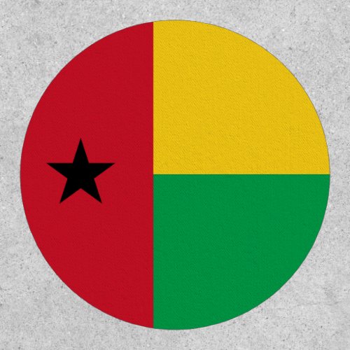 Bissau_Guinean Flag Flag of Guinea_Bissau Patch