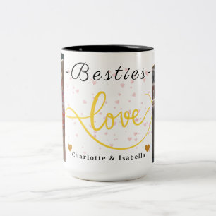 Bisties Love Coffee Mug – Cute Best Friends Gift
