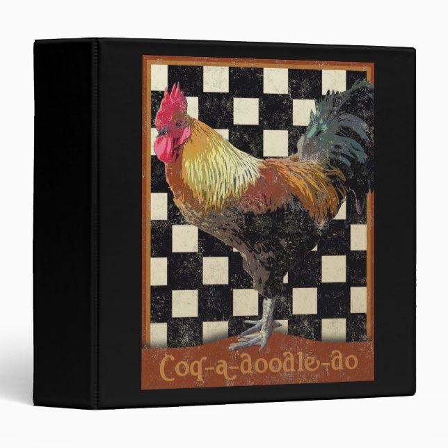 Bisto Rooster Binder (Front/Spine)