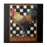 Bisto Rooster Tile at Zazzle