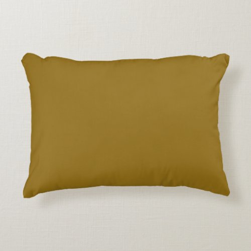  Bistre Brown solid color 	 Accent Pillow