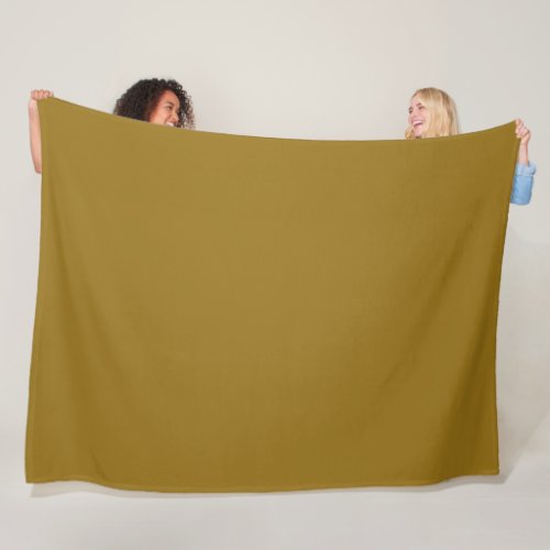  Bistre Brown solid color 	 Fleece Blanket