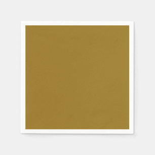 Bistre Brown (solid color) Napkins