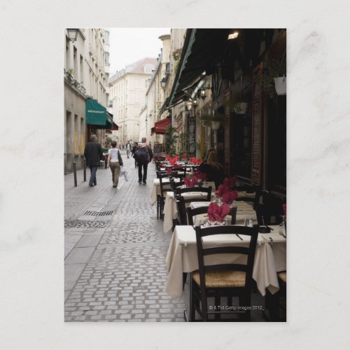Bistro in Paris 2 Postcard