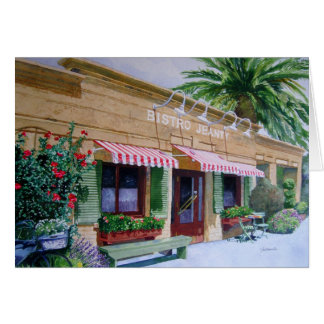 Bistro Jeanty Restaurant Napa Valley Cards