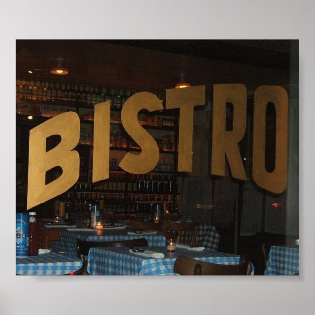 Bistro Poster (Front)