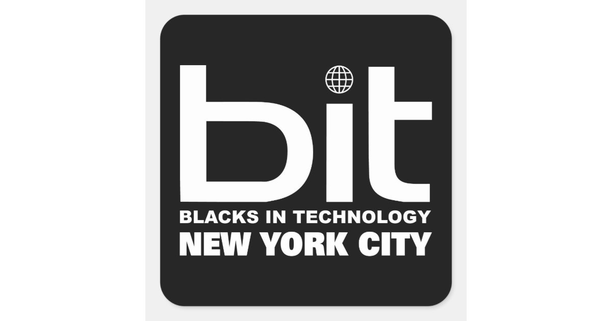 Bitaw Sticker BIT NYC Laptop Sticker | Zazzle