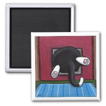 Bit Of A Squeeze Magnet by LisaMarieArt at Zazzle