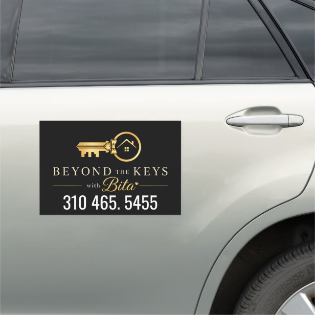 Bita Beyond the keys Car Magnet (In Situ)