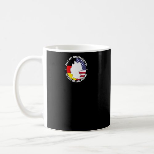 Bitburg Air Base Germany Military Base Veteran Rag Coffee Mug