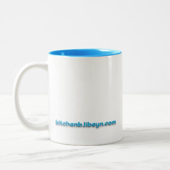 Bitchen Boutique Righty Two-Tone Mug (Left)