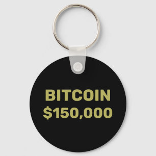 Bitcoin 150000 Celebration Keychain