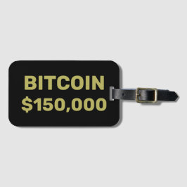 Bitcoin 150000 Celebration Luggage Tag