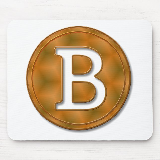 Bitcoin 15 mouse pad (Front)