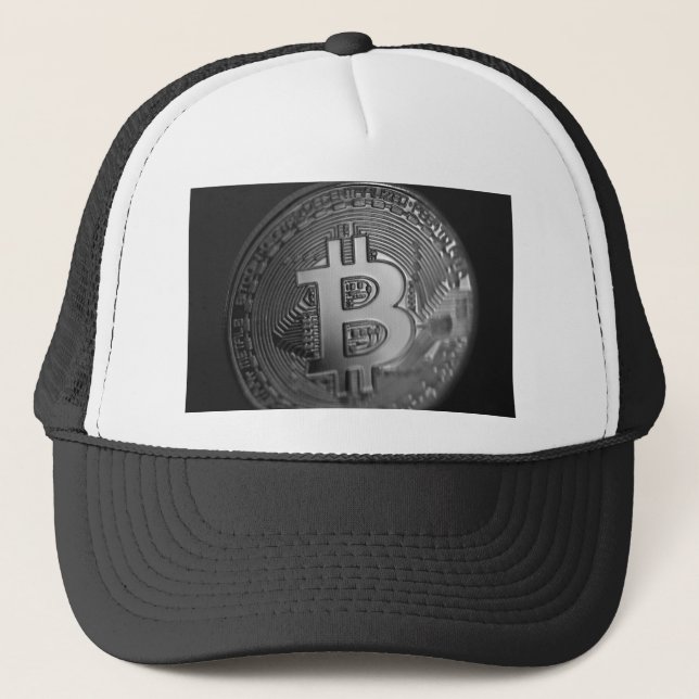 Bitcoin 16 trucker hat (Front)