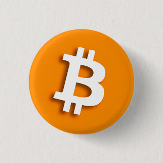 "BITCOIN" 1.25-inch Pinback Button