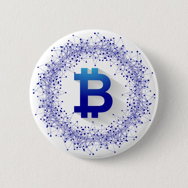 Bitcoin 5 button (Front)