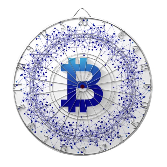Bitcoin 5 dart board (Front)
