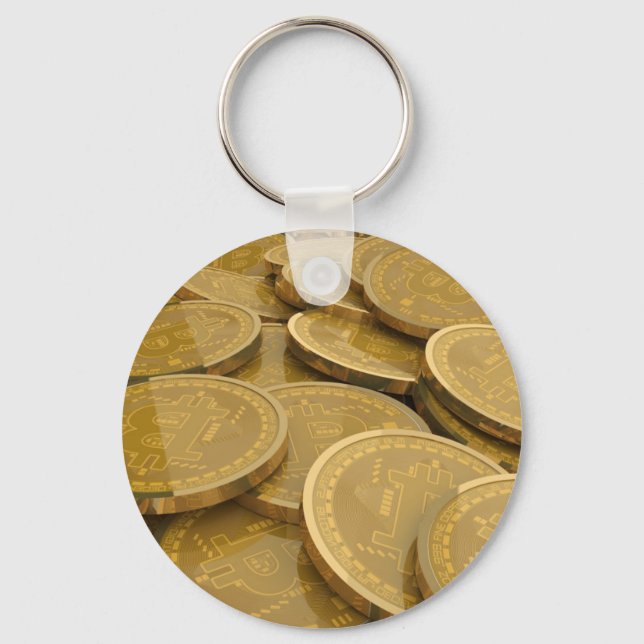 Bitcoin 7 keychain (Front)