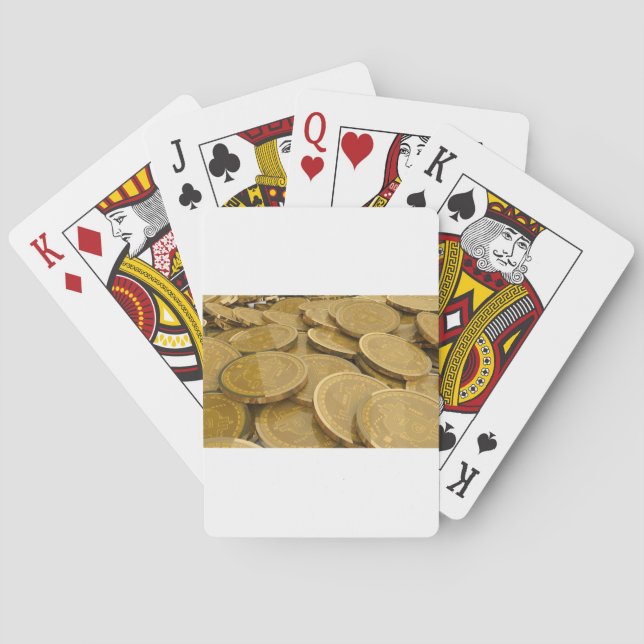 Bitcoin 7 poker cards (Back)