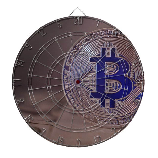Bitcoin 8 dartboard (Front)