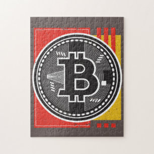 Bitcoin Abstract Jigsaw Puzzle