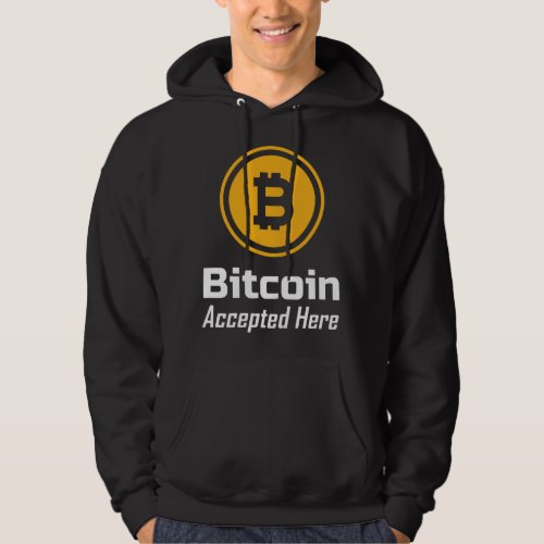 Bitcoin Accepted Here Hoodie