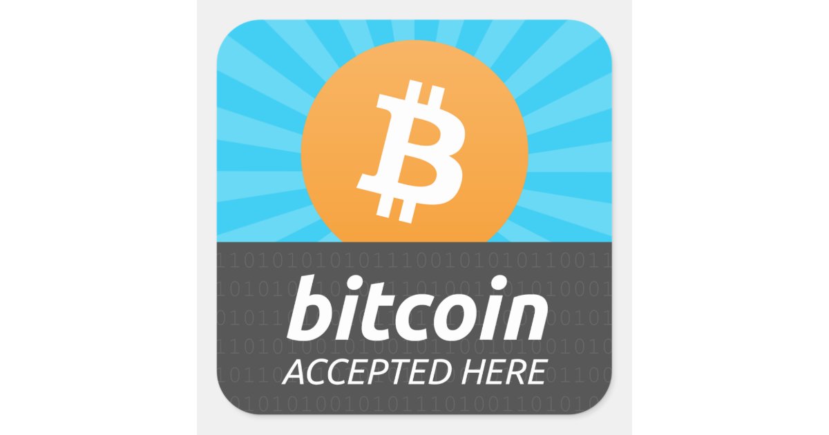 Bitcoin SOLD HERE Sticker