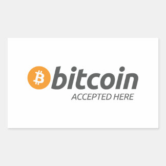 Bitcoin Accepted Here Sticker