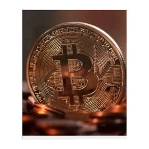 Bitcoin Acrylic Wall Art