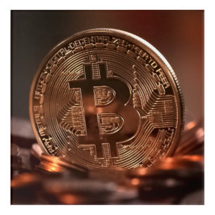 Bitcoin Acrylic Wall Art